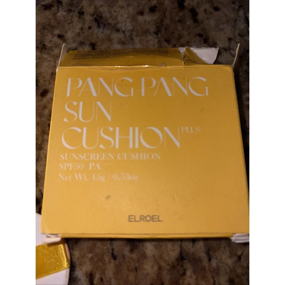 ELROEL Pang Pang Big Sun Cushion UV Shield SPF50+ PA++++ 25g Sunscreen Sun Cream